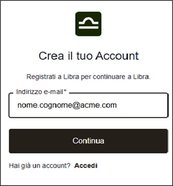 crea account Libra